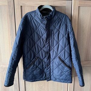 Men’s quilted J crew jacket size L
